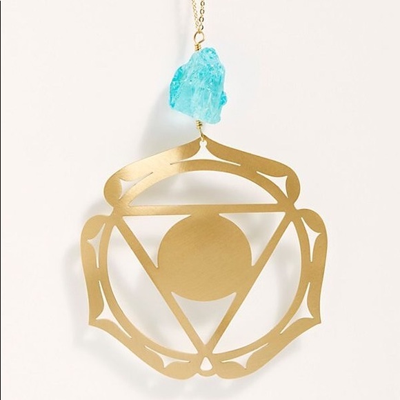 New Free People Ariana Ost Hanging Chakra Ornament